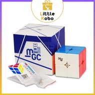 Rubik 2x2 YJ MGC 2x2 With Magnets Stickerless Rubik's Cube 2x2x2 Borderless Children's Intelligence 