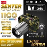 AOKI SENTER KEPALA ZOOM 80 WAT 1300LUMEN 6000MAH