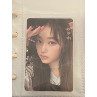 newjeans haerin photocard