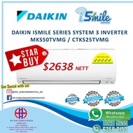 Daikin iSmile 5 Ticks Series System 3 Inverter