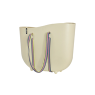 ดีเคดับบลิว DKW(Official) กระเป๋าสะพาย กระเป๋าถือ ช้อปปิ้งแบ็ค รุ่น Maew Meow HH-2000CV สีครีม