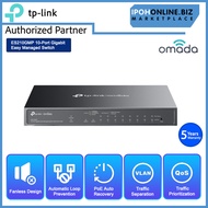 TP-Link Omada ES210GMP 10-Port Gigabit Easy Managed Switch with 8-Port PoE+