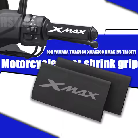For Yamaha XMAX X-MAX 300 250 400 Tmax T-max 560 NMAX N-MAX 155 125 Tricity Shrinkable Handlebar Gri