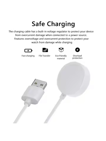 USB Wireless Charger Dock Cord for S7 Pro S8 Pro/DT3 HW22 plus DT100 pro Smartwatch Wireless Chargin
