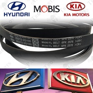 Original Kia Hyundai Fan Belt 25212-2G100 for Kia Sorento XM 2011 Hyundai Santa FE CM 2.4CC (6PK2576
