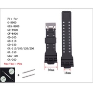 G-shock strap replacement for GD-100/GD-110/GD-120/GA-110/100/120/200