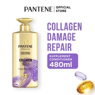 Pantene Miracles Supplement Conditioner Collagen Damage Repair Hair Care 480Ml 410 3A 0B