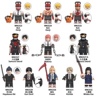 Hblj 11pcs Chainsaw Man Denji Pochita Denji Pochita Lego Doll Compatible