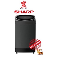 SHARP 10KG ES-W100DS-H Top Load Washing Machine