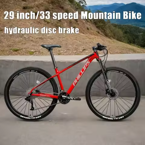 26/29 inch MTB hydraulic disc brake Mountain Bike 33 speed off-road racing aluminum alloy shock abso