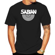 Sabian Percussion Drums Cymbal Logo Black T Shirt Mens Tshirt S To 3Xl