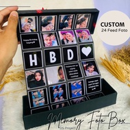Kado Memory Foto Box Hadiah Buat Ulang Tahun | Anniversary Cewek /
