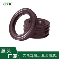 Star-shaped Wire Diameter5.33mm Brown FKM Material Abrasion Resistant Oil Waterproof Fluorine Rubber
