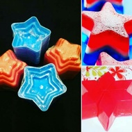 10 Pcs Jelly Star Molds KA10