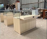 定制玻璃櫃展示櫃display cabinet 珠寶首飾櫃台 整件送貨 包送貨 大容量
