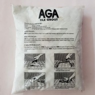 SEMEN NAT KERAMIK WARNA HIJAU MUDA / OKER LANTAI / TILE GROUT AGA 1 kg