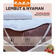 Best Hotel Quality ZAZA Mattress Protector - Premium Quality - Comfortable And Soft Mattress Protector