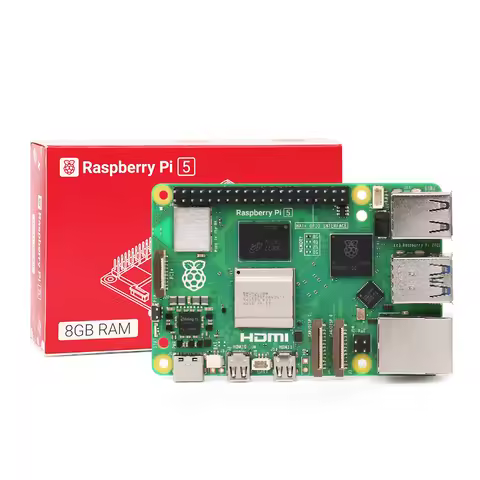Raspberry Pi 5 2GB/4GB/8GB/16GB Development Board with for Single Board Computer (SBC)