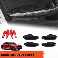 LT For 2022 Honda Civic FE Door Armrest Cover Door Panel Protector 11th Civic Interior Decoration Pr