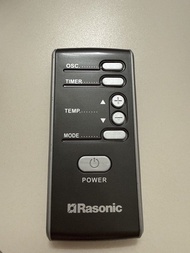 Rasonic 暖風機搖控