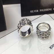 Chrome Hearts 克羅心 三層十字花戒指