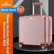 ZHUOLESHI | Pure PC Luggage 18 Inch
