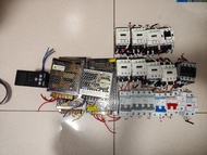 工業控制元件整批賣：明緯開關電源/施耐德接觸器/斷路器/溫控器