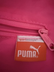 PUMA 粉/桃紅色運動手提袋 連下鞋袋分隔