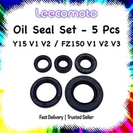 Yamaha Y15 ZR Y15ZR V1 V2 / FZ150 FZ150i FZ 150 150i V1 V2 V3 Oil Seal Set Engine Overhaul Enjin Get