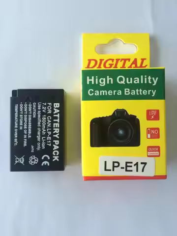 1500mAh LP E17 LP-E17 Camera Battery or Charger For Canon EOS M3 M5 750D 760D T6i T6s 8000D Kiss X8i