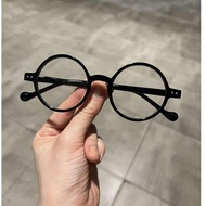 Anti-blue light glasses with plastic frame Super small round eyes - diameter 4.5cm