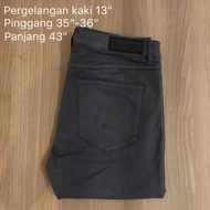 bundle seluar panjang lelaki /pakaian kasual /Jeans /kelabu