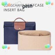 GESH1 1Pcs Insert Bag, Storage Bags Felt Linner Bag,  Portable with Zipper Travel Bag Organizer for Longchamp LE PLIAGE CLUB Briefcase S
