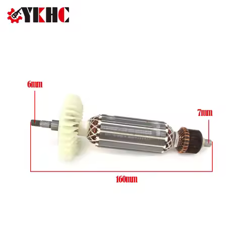 220v Armature Rotor Replace For Makita GA4030 GA4530 GA 4034 4534 4530 4030 Angle Grinder Spare Part