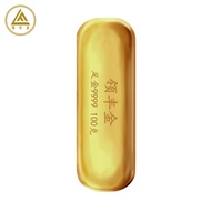 领丰金（LING FENG GOLD）AU9999黄金投资金条足金100g