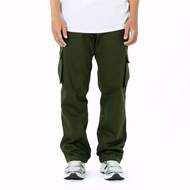 Celana Cargo Pants Thunderbear - Guten Olive Slim Straight