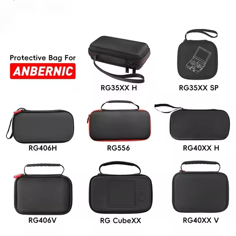 Carrying Bag for Anbernic RG556 RG40XX H RG 406H Game Console Soft Case for RG40XXV RG Cube RG35XX H