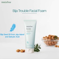 Innisfree Bija Trouble Facial Foam 150ml (Deep cleansing for pores and dead skin cells)