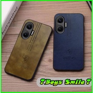 Ferari embossed leather case for Xiaomi Redmi Turbo 4, Turbo 4pro Poco X7 pro