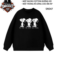 Sweatshirt Street Swagger Brand Fox Fur Sweatshirt, Peanuts Cartoon Sweatshirt, Cute Snoopy Sweatshi