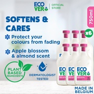 [Bundle of 6] Ecover Fabric Softener - Apple Blossom & Almond 750ml