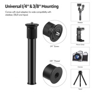 housespace.my Andoer Extension Rod  Extendable 19-31 cm Universal 1/4 Inch 3/8 Interface with 2 Piec
