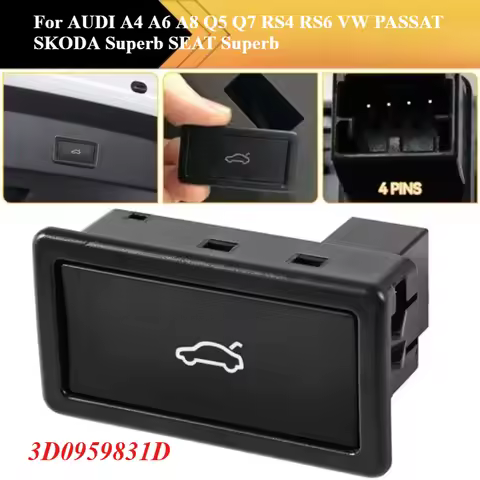 For AUDI A4 A6 A8 Q5 Q7 RS4 RS6 VW PASSAT SKODA Superb SEAT Superb 3D0959831D Electric Power Lock Sw