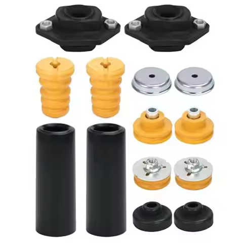 For BMW Rear Upper Lower Shock Absorber Mounts Kit for Models E82 E87 E90 E92 (2006 2013) Enhanced D
