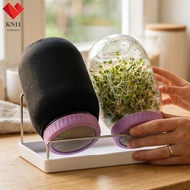 Mason Jar with Sprout Lid Kit Sprouting Jar Growing Kit Seed Sprouter Set for Growing Broccoli Bean 