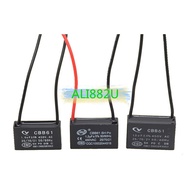 Fan Capasitor Motor Capacitor Ceiling Fan Capacitor Wire Type