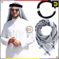 EQAL Serban Malaki Oqal Igal Agal Eqal Egal Arabian Head Ring Shemag Saudi Headband Scarf Cord Arab