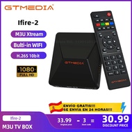 【Tech-savvy】 Gtmedia Ifire 2 M3u Tv Box 1080p Hd H.265 10 Bit Bulti In Wifi Ethernet Mpeg 4 Xtream M3u Media Player Set Box Most Stable