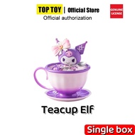 MINISO TOPTOY Sanrio Family Teacup Elf Series Handmade Blind Box Trendy Toy Girl Gift Ornament
