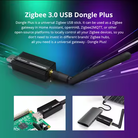 SONOFF Dongle-E / ZBMini-L2 3.0 USB Dongle Zigbee Universal ZigBee Gateway via ZHA or Zigbee2MQTT Su